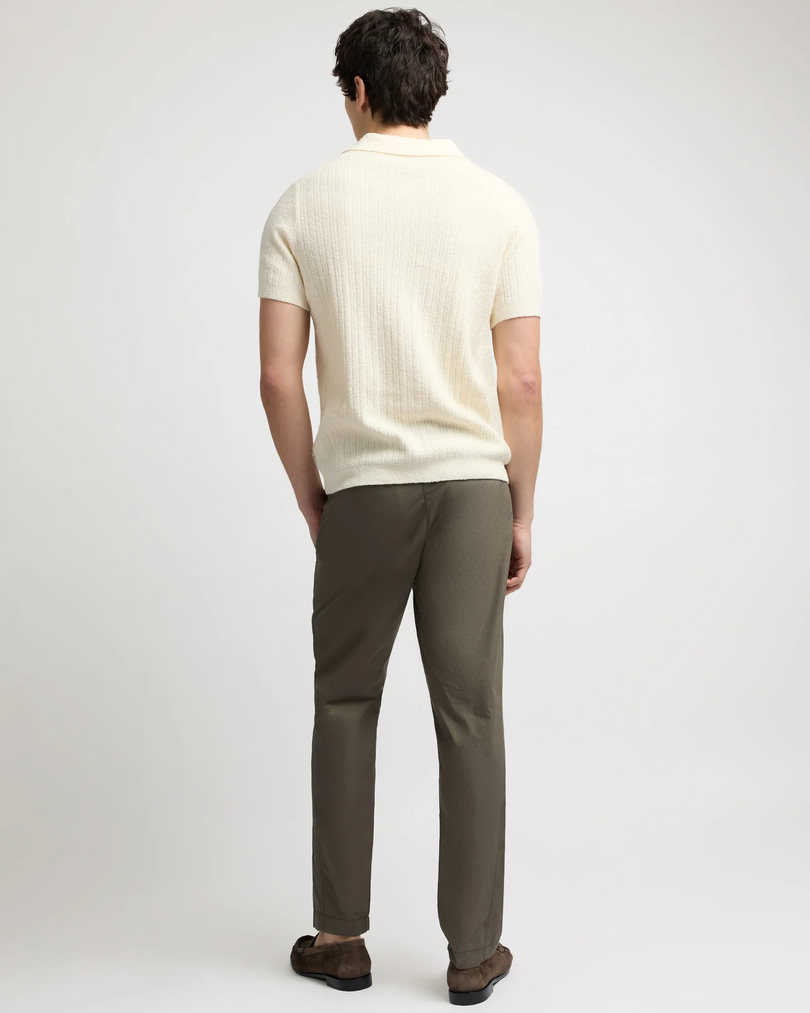 Boucle Rib Button Up Shirt - Image 6