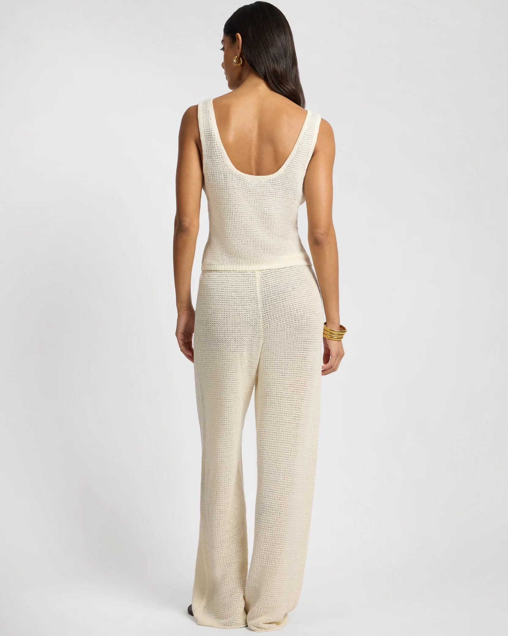 Knit Square Neck Tank Top - Image 5